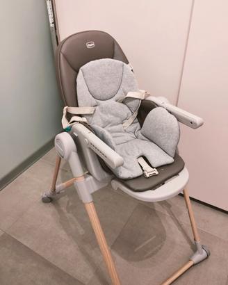Seggiolone Chicco Polly Armonia + barra gioco