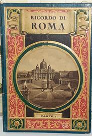 Libro folder set 30 Cartoline Roma vintage anni 30