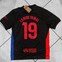 Maglia da Calcio Nike Barcellona Nera Yamal