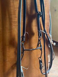 Testiera redini e imboccatura per cavalli