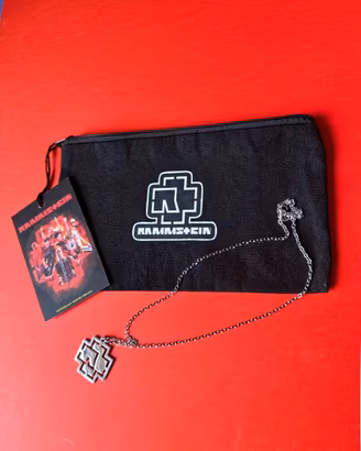 Ciondolo con catenella "Rammstein" più pochette