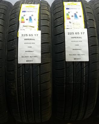 4 GOMME 225 65 17 IMPERIAL BR1917
