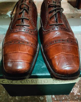 scarpe francesina cocco gold