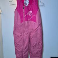 Salopette sci bambina taglia 2 anni