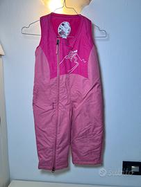 Salopette sci bambina taglia 2 anni