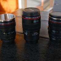 Tazza a forma di obiettivo macchina fotografica
