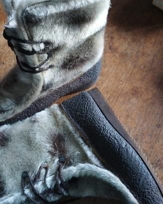 Scarponcini neve doposci cavallino ecologico n37.5