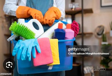 Pulizie domestici, donna di pulizie referenziata