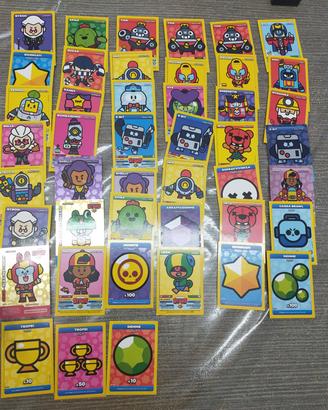  58 CARTE DI BRAWL STARS CON DOPPIE (IN FOTO)