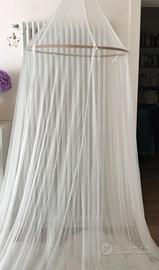 Zanzariera bianca 70cm diametro cerchio