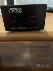 CREEK OBH 15 mk  preamplificatore - pre amp  			