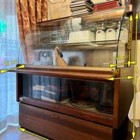 VETRINA FRIGO professionale in legno con motore