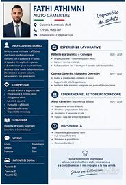 Aiut Cameriere – Disponibile da subito