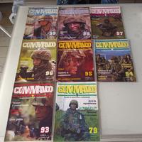 Commando set 8 numeri sopravvivenza combattimento 