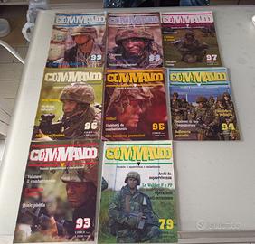 Commando set 8 numeri sopravvivenza combattimento 