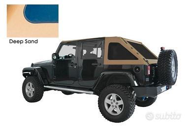 Capote Fastback Jeep Wrangler JK 4p Suntop -Sabbia