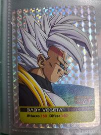 Lamincard Dragon Ball GT Baby Vegeta Platino 