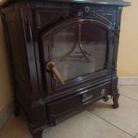 Stufa a legna EFEL “Harmony 1” marrone da 10 kW