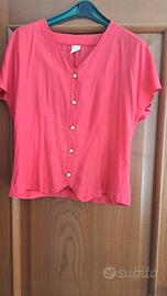 Camicia camicetta donna con bottoni