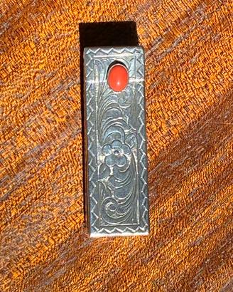 Porta lucidalabbra Argento 800 - Vintage