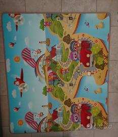 Tappeto imbottito per gioco bambini 