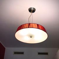 Lampadario moderno rosso