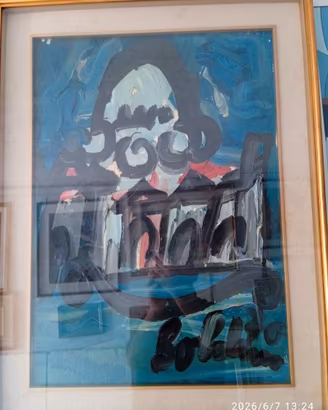 QUADRO OPERA ARTISTA BOLDRINI GUSTAVO