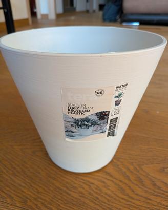 Vaso Teraplast Hoop 20 Cloud - Made in Italy