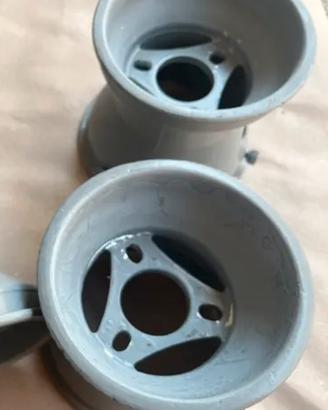 Coppia Cerchi kart anteriori con centraggio 40