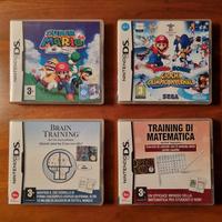 Giochi Nintendo DS Mario, Sonic, Brain Training