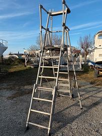 scala con piattaforma