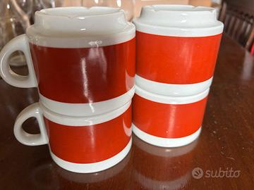 4 tazze da caffe