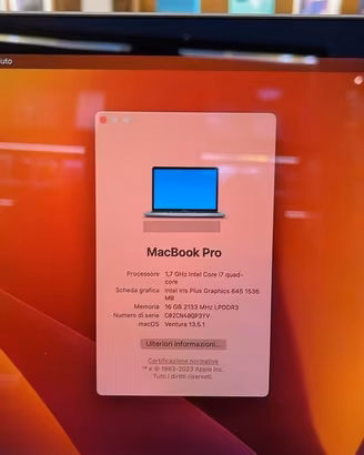 Macbook pro 2020 usato pc 12