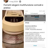 fornetto Alogeno 