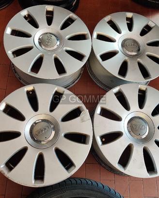 4 Cerchi Lega 16 pollici Audi originali n