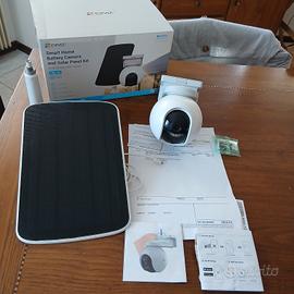 telecamera sorveglianza  solare sim 
