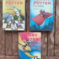 HARRY POTTER Prime Stampe Salani primi 3 Libri 