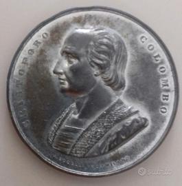medaglia Genova 1892 esposizione italoamericana