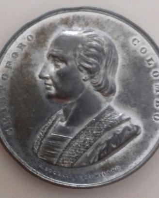 medaglia Genova 1892 esposizione italoamericana
