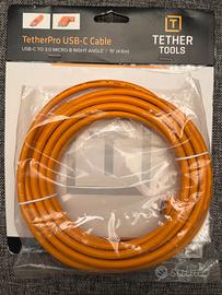 TetherPro cavo da USB-C a 3.0 Micro-B ang. destra