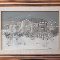 Quadro olio su tela  Manlio Bacosi 68x49