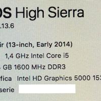 Apple Macbook Air 13 2013 2014 I5 4GB Scheda Madre
