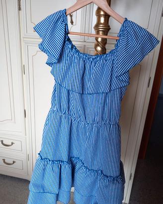 Vestito a righe, taglia unica