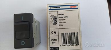 interruttore bipolare 25 A Gewiss