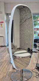 Specchiera parrucchiere Maletti