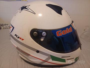 Casco integrale kart marca OMP Modello KJ8 Evo