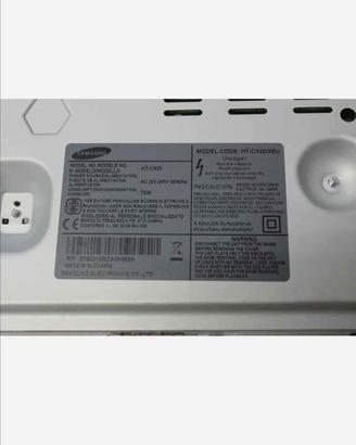 Lettore samsung blueray Ht-c420xeu