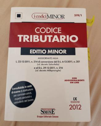 Codice Diritto Tributario 