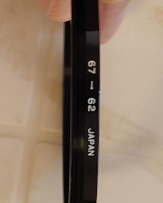 anello adattatore da 67 a 62 mm