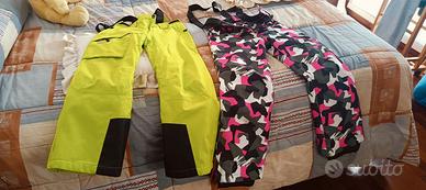Pantaloni da sci bambina